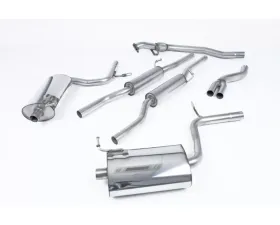 Milltek Catback Exhaust System Audi A4 1.8T B6 Quattro Saloon - Avant 163BHP (5 speed) 2001-2005