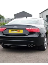 Milltek Full System 6-Speed MANUAL Quad Outlet | Requires S4 3.0T Valance Audi A5 Coupe S Line 2.0 TFSI 2008-2016                                     - SSXAU249 - Image 3