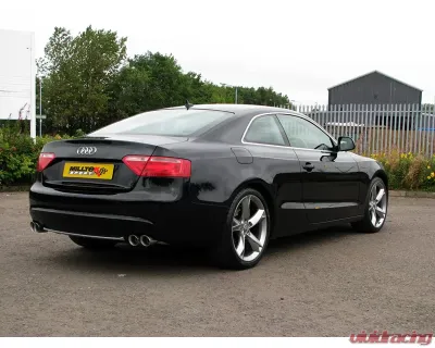 Milltek Full System 6-Speed MANUAL Quad Outlet | Requires S4 3.0T Valance Audi A5 Coupe S Line 2.0 TFSI 2008-2016 - SSXAU249