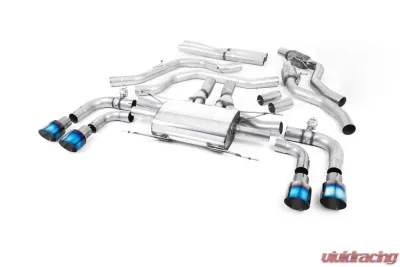 Milltek Catback Alfa Romeo Giulia Quadrifoglio 2.9 V6 Bi-Turbo 2017-2022 - SSXAR009