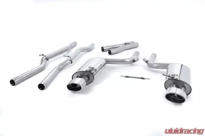 Milltek Non-Resonated Catback Exhaust System Audi RS4 B7 4.2 V8 Saloon Avant | Cabriolet 2006-2008 - SSXAU117