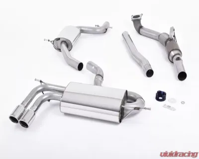 Milltek 3 Inch Racing Downpipe with High Flow Sports Cat Volkswagen Golf Mk6 GTi 2.0 TSI 210PS 2010-2014 - SSXAU200R