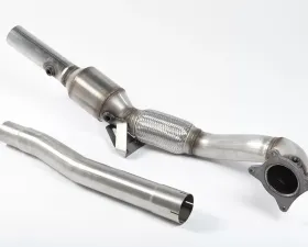 Milltek Cast Downpipe w/HJS High Flow Sports Cat Audi TTS MK2 Quattro 2008-2014