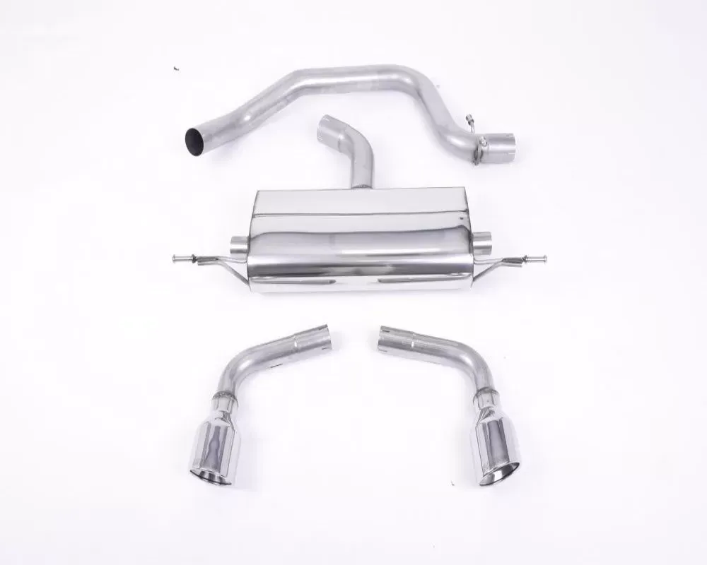 Milltek Catback Exhaust System Audi TT Mk2 2.0 TFSi 2WD 2006-2011 - SSXAU235