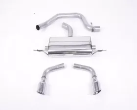 Milltek Catback Exhaust System Audi TT Mk2 2.0 TFSi 2WD 2006-2011