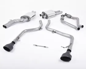 Milltek Catback Exhaust System Audi S5 Coupe and Cabriolet 3.0TFSI Quattro S tronic B8 2009-2011