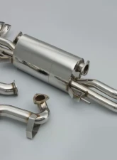 Milltek 3.00 inch Race Catback Exhaust System Audi R8 V10 5.2 FSI Quattro Spyder 2006-2012                                     - SSXAU269 - Image 2