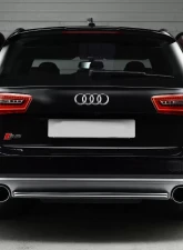 Milltek 2.76 inch Catback Exhaust System Resonated w/Polished Quad 100mm GT100 Tips Audi S6 C7 4.0 TFSI Quattro 2012-2018                                     - SSXAU332 - Image 5