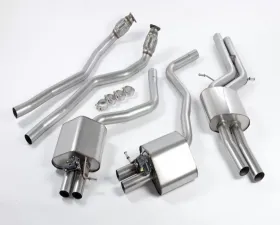Milltek Sport Resonated Catback Valved Exhaust System Audi RS6 Catback Exhaust 2014-2025