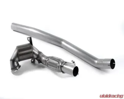 Milltek 3.00 inch Large Bore Downpipe and Hi-Flow Sports Cat EC-Approved Volkswagen Golf R MK7 2.0 TSI 300PS 2015-2017 - SSXAU423