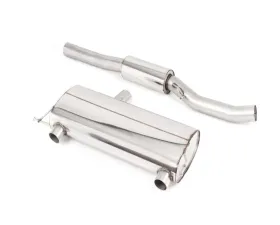 Milltek 3.00 inch Race Catback Exhaust System Resonated w/Polished Dual GT100 Style Tips Audi TT 225 Quattro Roadster 2000-2006