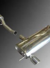 Milltek 3.00 inch Race Catback Exhaust System Non Resonated w/Dual Titanium GT100 Style Tips Audi TT 225 Quattro Roadster 2000-2006                                     - SSXAU428 - Image 2