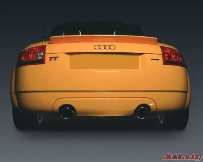 Milltek 3.00 inch Race Catback Exhaust System Non Resonated w/Dual Titanium GT100 Style Tips Audi TT 225 Quattro Roadster 2000-2006 - SSXAU428