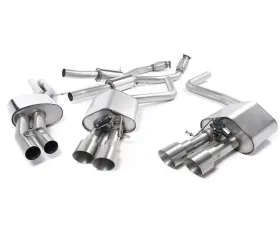 Milltek Non-Resonated Catback Exhaust System Audi S8 4.0 TFSI Quattro Tiptronic 2013-2021