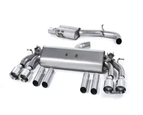 Milltek Non-Resonated Catback Exhaust System Audi S3 2.0 TFSI Quattro Saloon 8V 2013-2020