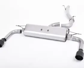 Milltek Non-Resonated Catback Exhaust System Audi A3 2.0 TFSI Quattro Sedan 8V (US-only) 2014-2020