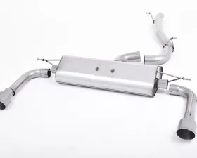 Milltek Non-Resonated Catback Exhaust System Audi A3 2.0 TFSI Quattro Sedan 8V (US-only) 2014-2020