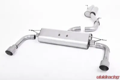 Milltek Resonated Catback Exhaust System Audi A3 2.0 TFSI Quattro Sedan 8V (US-only) 2014-2020 - SSXAU486