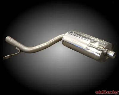 Milltek Non-Resonated Catback Exhaust System Audi A4 2.0 TFSI B7 Quattro and DTM 2005-2008 - SSXAU515