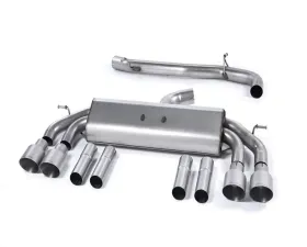 Milltek Non-Resonated Catback Exhaust System Audi S3 2.0 TFSI Quattro Saloon 8V 2013-2020