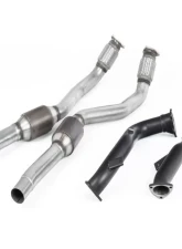Milltek 3.00 inch Large Bore Downpipes and Hi-Flow Sports Cats Audi RS7 Sportback 4.0 V8 TFSI Bi-Turbo 2013-2015                                     - SSXAU554 - Image 4