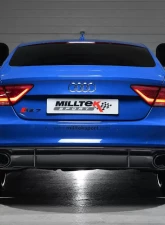 Milltek 3.00 inch Large Bore Downpipes and Hi-Flow Sports Cats Audi RS7 Sportback 4.0 V8 TFSI Bi-Turbo 2013-2015                                     - SSXAU554 - Image 4