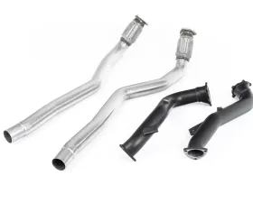 Milltek Large Bore Downpipe w/Race Pipes (For Milltek Cat-Back) Audi RS6 C7 4.0 TFSI Performance Edition 2013-2018