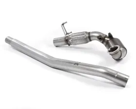 Milltek Large Bore Downpipe and Hi-Flow Sports Cat Audi TTS MK3 2.0TFSI Quattro 2015-2021