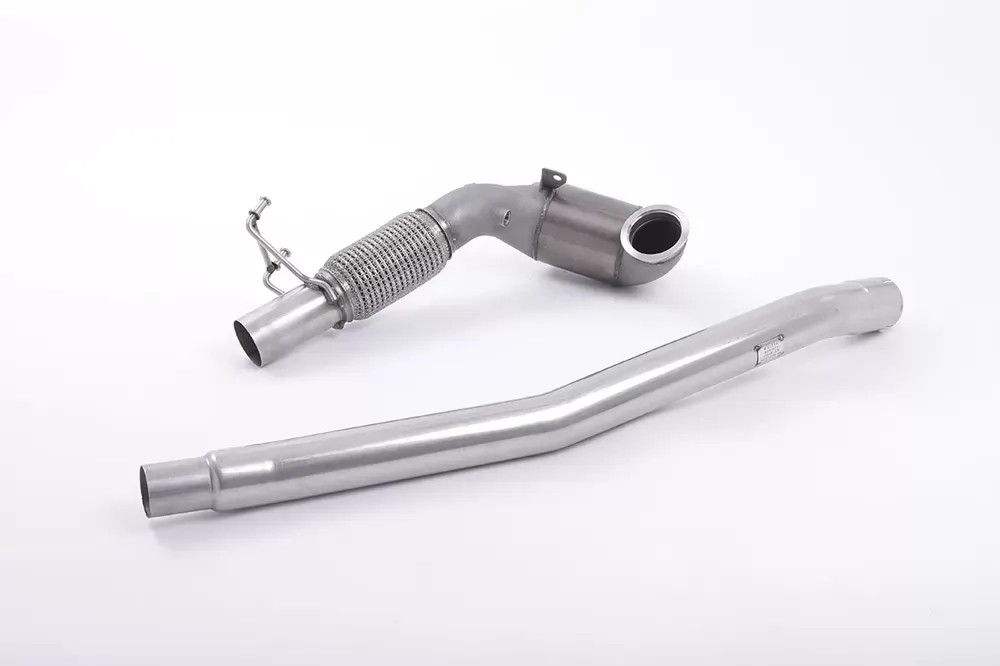 Milltek Large Bore Downpipe and Hi-Flow Sports Cat Audi TTS MK3 2.0TFSI Quattro 2015-2021 - SSXAU586