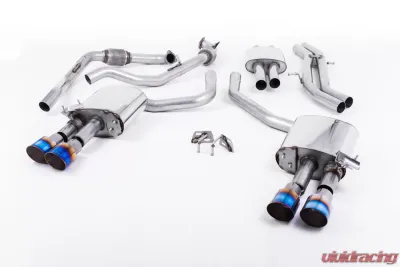 Milltek Catback Audi S4 3.0 Turbo V6 B9 - Saloon/Sedan & Avant (Non Sport Diff Cars) 2016-2023 - SSXAU643
