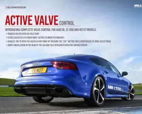 Milltek Active Valve Control System Audi S4 3.0 Turbo V6 B9 - Saloon/Sedan & Avant (Non Sport Diff Models) 2016-2023