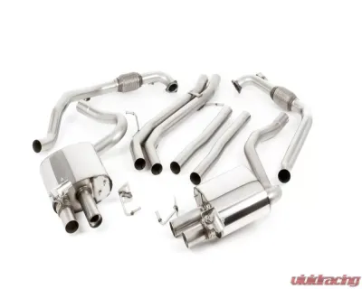 Milltek Non-Resonated Catback Exhaust System Audi S5 3.0 V6 Turbo Coupe | Cabrio B9 (Non Sport Diff Models Only) 2017-2020 - SSXAU686