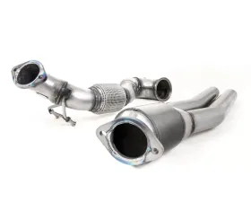Milltek Large Bore Downpipe w/ Hi-Flow Sports Catalyst (For All Exhausts) Audi RS3 Saloon / Sedan 400PS (8V MQB) - Non-OPF/GPF Models 2017-2018