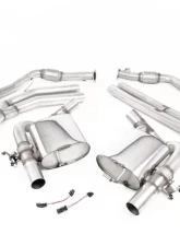 Milltek Non-Resonated Cat-Back Exhaust System Audi RS4 B9 2.9 V6 Turbo Avant (OPF/GPF Models) 2019-2023                                     - SSXAU832 - Image 2