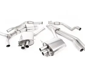 Milltek Resonated Cat-Back Exhaust System Audi RS5 B9 2.9 V6 Turbo Sportback (Non-OPF/GPF Models) 2019-2023