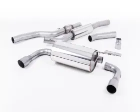 Milltek Resonated Catback Exhaust System BMW F32 428i Coupe Manual 2014-2018