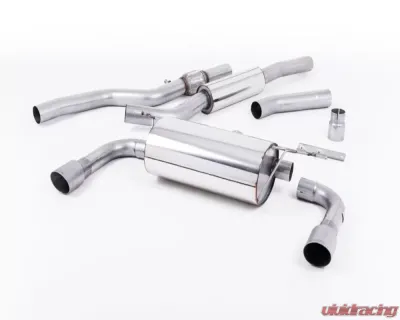 Milltek Resonated Catback Exhaust System BMW F32 428i Coupe Manual 2014-2018 - SSXBM1004