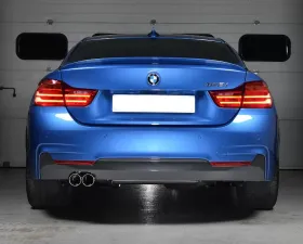 Milltek Non-Resonated Catback Exhaust System BMW F32 428i Coupe Manual 2014-2018