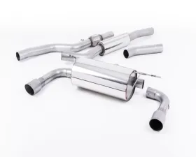 Milltek Resonated Catback Exhaust System BMW F32 428i Coupe Automatic 2014-2018
