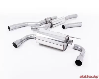 Milltek Resonated Catback Exhaust System BMW F32 428i Coupe Automatic 2014-2018 - SSXBM1012