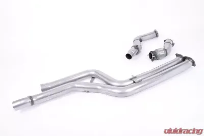 Milltek Large Large Bore Race Downpipe Pair (For Milltek Cat-Back) BMW 3 Series F80 M3 & M3 Competition Saloon (Non OPF/GPF Models Only) 2014-2018 - SSXBM1031