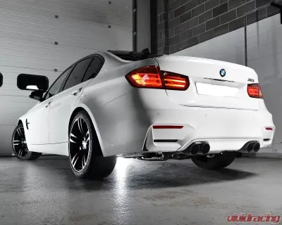 Milltek 2.76 inch Proposed E-Mark Catback Exhaust System w/90mm Polished GT90 Style Tips BMW M3 F80 2015-2019 - SSXBM992