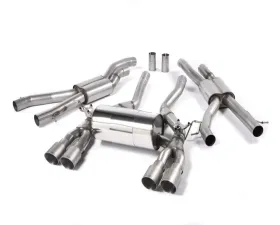 Milltek 2.76 inch Race Catback Exhaust System w/90mm Titanium GT90 Style Tips BMW M3 F80 2015-2019