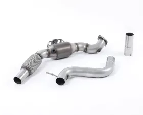 Milltek Large Bore Downpipe and Hi-Flow Sports Cat Ford Mustang 2.3 EcoBoost Fastback 2015-2022