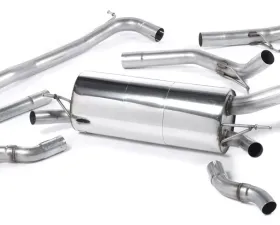 Milltek Non-Resonated Catback Exhaust System Honda Civic Type R 2.0 i-VTEC FN2 2007-2012