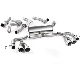 Milltek Catback Exhaust System Honda Civic Type R FK2 Turbocharged 2.0i-VTEC (RHD models only) 2015-2018