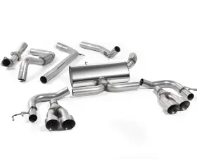Milltek Catback Exhaust System Honda Civic Type R FK2 Turbocharged 2.0i-VTEC (RHD models only) 2015-2020