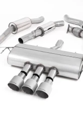 Milltek Resonated Catback Exhaust System Honda Civic Type R FK8 2.0 i-VTEC 2016-2020                                     - SSXHO242 - Image 2