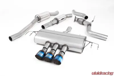 Milltek Resonated Catback Exhaust System Honda Civic Type R FK8 2.0 i-VTEC 2016-2020 - SSXHO243