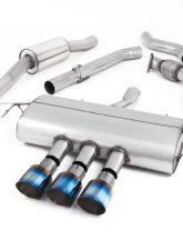 Milltek Resonated Catback Exhaust System Honda Civic Type R FK8 2.0 i-VTEC 2016-2020                                     - SSXHO246 - Image 2
